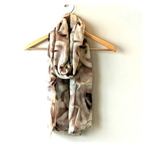 Ann Taylor Patterned Scarf